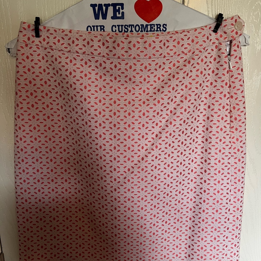 Brooks Brothers Pink Wrap Midi Skirt Casual
